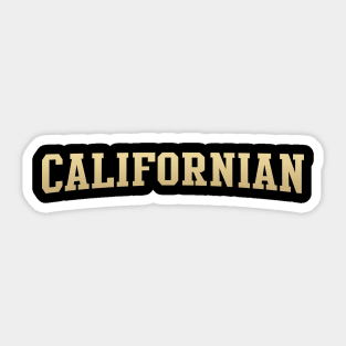 Californian - California Native Sticker